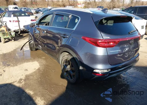 2020 Kia Sportage S from USA, damaged, VIN KNDP6CACXL7721705